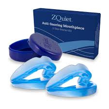 Amazon.com: ZQuiet, Anti-Snoring Mouthpiece, Starter Pack with 2 Sizes,  Living Hinge & Open Front Design for Comfort & Easy Breathing, Blue :  Health & Household